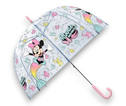 Parasol transparentny MYSZKA MINNIE MOUSE śr. 70cm dla dzieci KIDS MN30025