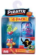 PIRATIX Zestaw Figurki SHARK TREASURE FOUR PACK Figurka Niespodzianka 1szt. MAGIC BOX PPX2B412IN00