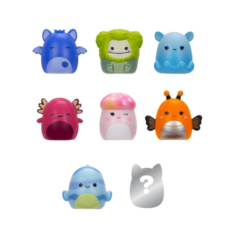 SQUISHMALLOWS Zestaw Figurek SQUISH A LONGS Figurka Niespodzianka 8pak s2 JAZWARES SQAL0025