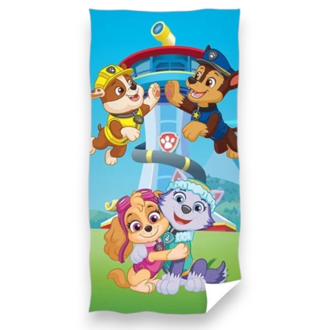 Ręcznik kąpielowy plażowy PSI PATROL SKYE CHASE 70x140 Bawełna