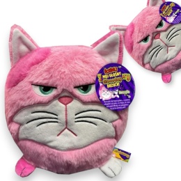 ZŁODOMORY Maskotka BURCZYLIA Różowy Kotek Plusz 21cm