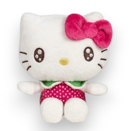 HELLO KITTY Maskotka Pachnąca HELLO KITTY TRUSKAWKA Pluszak Przytulanka Macedonia 12cm