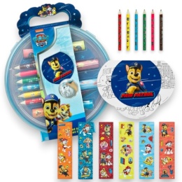 Zestaw Kreatywny PSI PATROL Walizka TO GO Kolorowanka