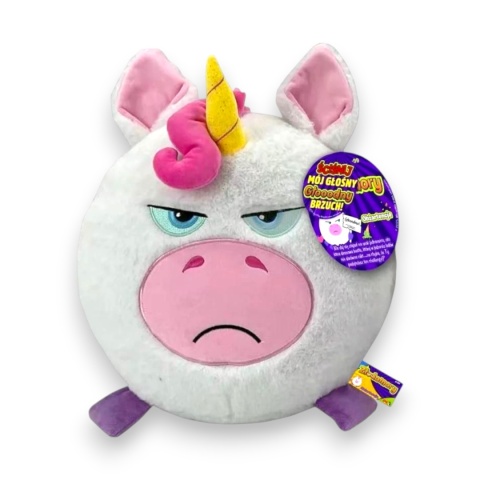 ZŁODOMORY Maskotka OBŻARTENCJA Jednorożec Plusz 21cm