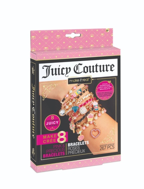 Zestaw do tworzenia bransoletek Juicy Mini Pink & Precious MAKE IT REAL