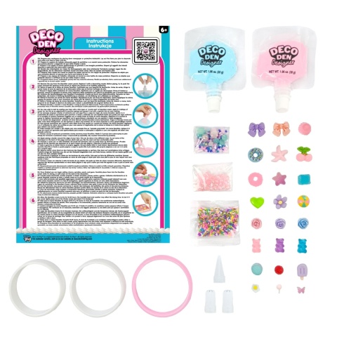 DECO DEN Zestaw Stwórz Bransoletki Zestaw Kreatywny