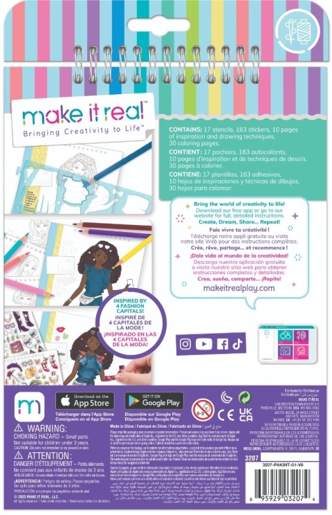 MAKE IT REAL Szkicownik CITY STYLE STYL MIEJSKI