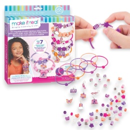 MAKE IT REAL Zestaw kreatywny do tworzenia bransoletek z Koralików
