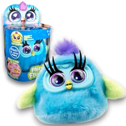 MINI FLUFF Śpiewający Interaktywny PUSZYSTY PTASZEK Niebieski