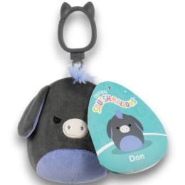 SQUISHMALLOWS Brelok Maskotka DON Clip On Pluszak 9cm S24