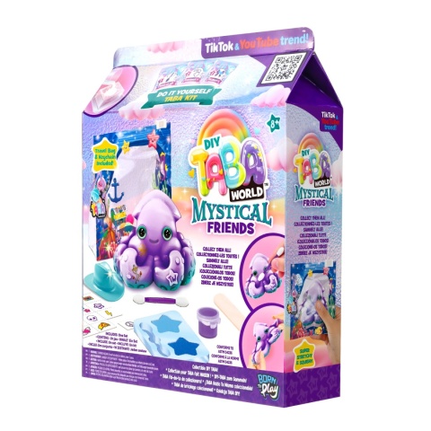 TABA WORLD DIY MISTYCZNI PRZYJACIELE Stwórz Brelok Squishy SEAMORE